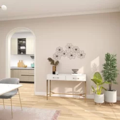 Metal Floral Wire Wall Decor Black - CosmoLiving By Cosmopolitan 20 Metal Floral Wire Wall Decor Black - CosmoLiving By Cosmopolitan -Northlight Store GUEST 3a1434b6 64cb 47a6 96b2 72e1ae34aa5c