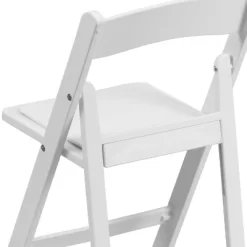 Emma And Oliver 10 Pack Kids White Resin Folding Event Party Chair With Vinyl Padded Seat -Northlight Store GUEST 3af1ba57 7908 4cd8 a206 748c8e645246