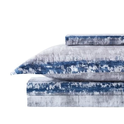 Southshore Fine Living Abstraction 300 Thread-Count 100% Cotton Sateen Duvet Cover Set 6 Southshore Fine Living Abstraction 300 Thread-Count 100% Cotton Sateen Duvet Cover Set - Image 4