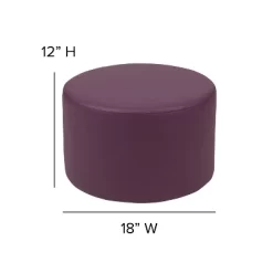 Flash Furniture Soft Seating Flexible Circle For Classrooms And Daycares - 12" Seat Height -Northlight Store GUEST 3b255d3a e414 4862 8061 79b505d2df2f