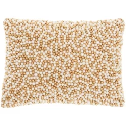 10"x14" Luminescence Fully Beaded Pearls Lumbar Throw Pillow - Mina Victory -Northlight Store GUEST 3b37f9a4 7c58 4b21 b526 3c57656acdf9