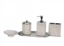 Trier Bathroom Accessories Collection Impeccably Designed And Crafted 100% Stainless Steel Bath Accessories Set - Better Trends -Northlight Store GUEST 3c9bd981 46cc 4db9 b3ba 3dd2f817efba