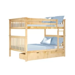 Max & Lily Full Over Full Bunk Bed With Storage Drawers -Northlight Store GUEST 3cb5f43b 51d1 47d1 bc1f 746fe3490a31