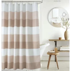 Kate Aurora Spa Accents Striped Waffle Fabric Shower Curtains -Northlight Store GUEST 3e2ede2d 4ec5 4b40 9469 fecc520d3ac2
