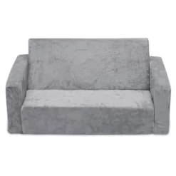 Delta Children Kids' Serta Perfect Sleeper Extra Wide Comfy 2-in-1 Flip Open Convertible Sofa To Lounger - Gray -Northlight Store GUEST 3f43d362 42c8 4775 b261 421390465588