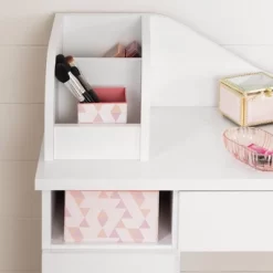 Tiara Makeup Desk Pure White - South Shore -Northlight Store GUEST 3fab1c26 c027 4493 ac44 d9a1d1dfb631