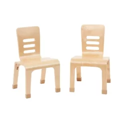 ECR4Kids Bentwood Chairs, Stackable School Chairs, Assembled, 2-Pack - Natural -Northlight Store GUEST 3ff600b1 bd25 45ce b45a 61cb5d826b23