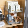 Household Essentials 15" 2-Tier Pantry Organizer Nickel -Northlight Store GUEST 411ade66 7dac 49a1 97eb 9a78a69bb541