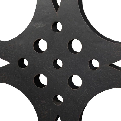 Metal Film Reel Wall Decor Gray - Olivia & May 4 Metal Film Reel Wall Decor Gray - Olivia & May - Image 2