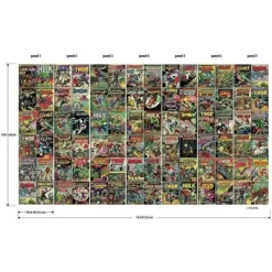 Marvel Comic Cover Peel And Stick Wall Mural - RoomMates 9 Marvel Comic Cover Peel And Stick Wall Mural - RoomMates -Northlight Store GUEST 412b9c10 82c1 47a6 beac 49d18c950fe7