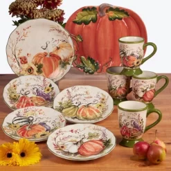 16pc Harvest Morning Dinnerware Set - Certified International -Northlight Store GUEST 418401a8 f215 4648 bff6 252890d48a14