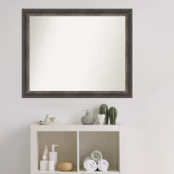 Amanti Art Bark Rustic Char Narrow Non-Beveled Bathroom Wall Mirror -Northlight Store GUEST 4279d7cc 94f1 4582 987d 3c0cac7b7d47