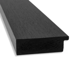 42" X 30" Non-Beveled Furniture Bathroom Wall Mirror Espresso Brown - Amanti Art