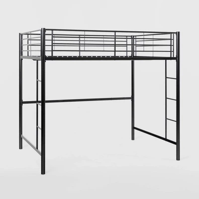 Twin Size Metal Platform Loft Bed - Saracina Home 9 Twin Size Metal Platform Loft Bed - Saracina Home - Image 7