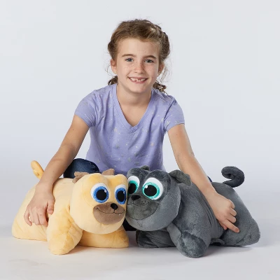 16" Disney Junior Puppy Dog Pals Rolly Brown Plush - Pillow Pets 4 16" Disney Junior Puppy Dog Pals Rolly Brown Plush - Pillow Pets - Image 2