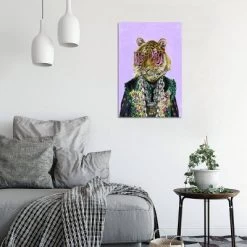 Gucci Bengal Tiger By Heather Perry Unframed Wall Canvas - ICanvas