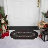 Northlight Black And Copper Reindeer "Merry Christmas" Doormat 18" X 30" -Northlight Store GUEST 436a3655 6330 4bb2 b3aa bdaa4a66b826