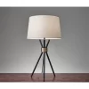 25.5" Benson Table Lamp Black - Adesso -Northlight Store GUEST 4376d460 0a80 47c8 8e52 076fa90f449f