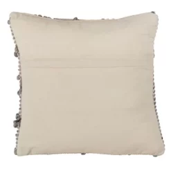 18"x18" Diamond Weave Square Throw Pillow - Saro Lifestyle
