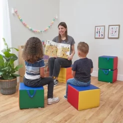 ECR4Kids SoftZone Cozy Cubes, Flexible Foam Seating -Northlight Store GUEST 44ad305d 9072 44a9 a5c6 8daf387e5dbc