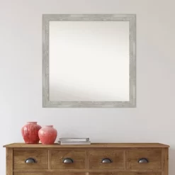 30" X 30" Non-Beveled Dove Narrow Bathroom Wall Mirror Gray Wash - Amanti Art 15 30" X 30" Non-Beveled Dove Narrow Bathroom Wall Mirror Gray Wash - Amanti Art -Northlight Store GUEST 44f4f809 d7fe 46d4 bf2a aa9853fc5803