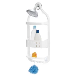 Cade Shower Caddy White - IDESIGN -Northlight Store GUEST 452689f3 c3dd 47a1 94b3 16beaf9e059f