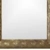 Galvanized Metal Rectangular Wall Mirror Gold - StyleCraft
