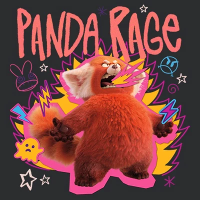 Women's Turning Red Panda Rage Mei Lee Racerback Tank Top 3 Women's Turning Red Panda Rage Mei Lee Racerback Tank Top