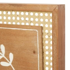 Farmhouse Wood And Metal Wall Decor Brown/Red - Olivia & May -Northlight Store GUEST 48b179a3 45f1 454e 8d87 53927dc87c63