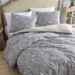 Stone Cottage 3pc King Lancaster 100% Cotton Comforter & Sham Set Gray 12 Stone Cottage 3pc King Lancaster 100% Cotton Comforter & Sham Set Gray -Northlight Store GUEST 4912c714 3d8c 4b2c 922d 5429ff5662bc