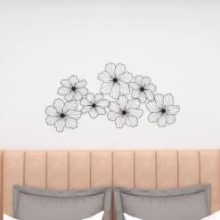 Metal Floral Wire Wall Decor Black - CosmoLiving By Cosmopolitan 23 Metal Floral Wire Wall Decor Black - CosmoLiving By Cosmopolitan -Northlight Store GUEST 49bf84b5 9da5 43ac 93fc 17f75a4f934a