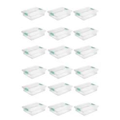 Sterilite Large Clear Plastic Stackable Storage Container Bin Box Tote With Clear Latching Lid Organizing Solution For Home & Classroom 20 Sterilite Large Clear Plastic Stackable Storage Container Bin Box Tote With Clear Latching Lid Organizing Solution For Home & Classroom -Northlight Store GUEST 4a71dc0a dbc0 44d7 9c9a faacaa046294