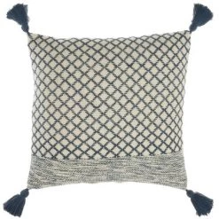 18"x18" Life Styles Lattice With Tassels Square Throw Pillow - Mina Victory 16 18"x18" Life Styles Lattice With Tassels Square Throw Pillow - Mina Victory -Northlight Store GUEST 4ab06051 7b0d 4653 8925 4a59efc5abbd