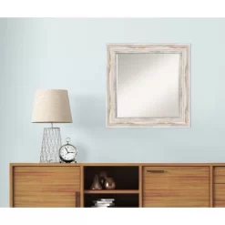 Alexandria White Wash Framed Wall Mirror - Amanti Art -Northlight Store GUEST 4b6cb301 107b 4840 a629 25ad25015cac