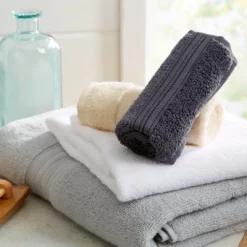 100% Cotton Solid Color Quick Dry Bath Towel Set -Northlight Store GUEST 4b740d3d d472 4c45 9502 79b648537666