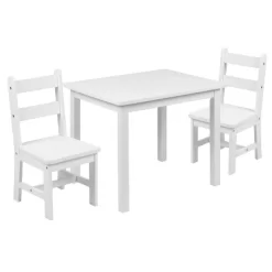 Flash Furniture Kids Solid Hardwood Table And Chair Set For Playroom, Bedroom, Kitchen - 3 Piece Set -Northlight Store GUEST 4bb45d0b 3dc3 4ab8 ab71 9f70a7da9717