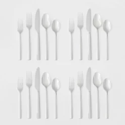 20pc Valona 18/10 Stainless Steel Flatware Set - Threshold Signature™ -Northlight Store GUEST 4c3f9743 f23d 47ec bf0b eb70275ae225