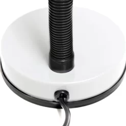 14.25" Traditional Fundamental Metal Desk Task Lamp And Bowl Shaped Shade With Flexi Gooseneck White - Creekwood Home -Northlight Store GUEST 4cc256ef 5a71 4107 b2c9 6c3abf39654c