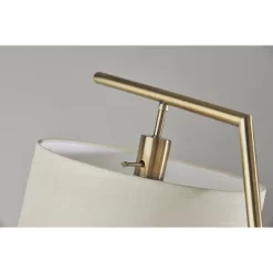 Reynolds Floor Lamp Antique Brass - Adesso -Northlight Store GUEST 4d0ef5f5 9e4b 4caf af8d bc001ddfd446