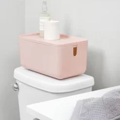 Northlight Store 16 Cade Lidded Storage Bin Blush - IDESIGN