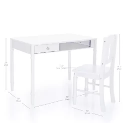 Guidecraft Kids' Dahlia Desk And Chair Set -Northlight Store GUEST 4ea9206e 3641 484e a3eb bf469445bd3b