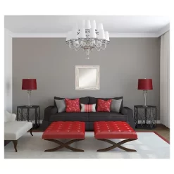 Alexandria White Wash Framed Wall Mirror - Amanti Art -Northlight Store GUEST 4ec9204a f223 49c1 91c5 07d5c266ce7f