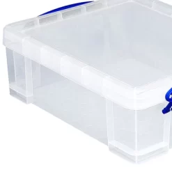 Really Useful Box Stackable 8.1L Plastic Storage Container Bin With Snap Lid & Built-In Clip Lock Handles For Home & Office Organization (10 Pack) -Northlight Store GUEST 4f860121 10c5 43b0 b954 ee5dc4140169
