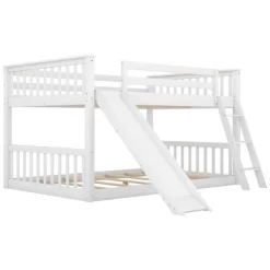 Wood Bunk Bed With Convertible Slide And Ladder-ModernLuxe 18 Wood Bunk Bed With Convertible Slide And Ladder-ModernLuxe -Northlight Store GUEST 501cc87c 9994 49e8 a9cd ce69819c9f09