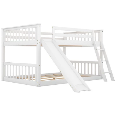 Wood Bunk Bed With Convertible Slide And Ladder-ModernLuxe 9 Wood Bunk Bed With Convertible Slide And Ladder-ModernLuxe - Image 7