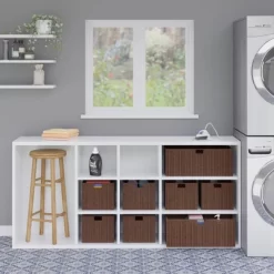 3pc Tessa Woven Rope 2 Small And 1 Large Basket Set Walnut - Winsome -Northlight Store GUEST 502334ee 0e74 4223 8178 6bd92659f990