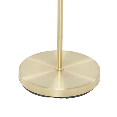 Modern Metal Floor Lamp Gold - Olivia & May 6 Modern Metal Floor Lamp Gold - Olivia & May - Image 4