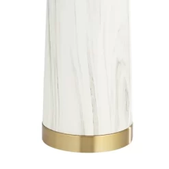 360 Lighting Maceao Modern Table Lamps 28" Tall Set Of 2 White Faux Marble Tapered Drum Shade For Bedroom Living Room Bedside Nightstand Office House 15 360 Lighting Maceao Modern Table Lamps 28" Tall Set Of 2 White Faux Marble Tapered Drum Shade For Bedroom Living Room Bedside Nightstand Office House -Northlight Store GUEST 50a7c332 b42e 41f9 a372 27416411a9e6