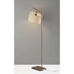 Reynolds Floor Lamp Antique Brass - Adesso -Northlight Store GUEST 51fd27eb 7bbd 4d5a a32a 1639a7a7398b