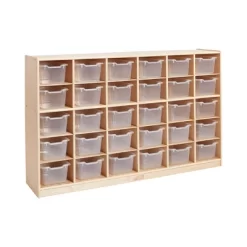 ECR4Kids 30 Cubby School Storage Cabinet, Kids Cubbies With Tray Slots -Northlight Store GUEST 51fe2887 5b49 432c 81e5 b0c268ec1e75